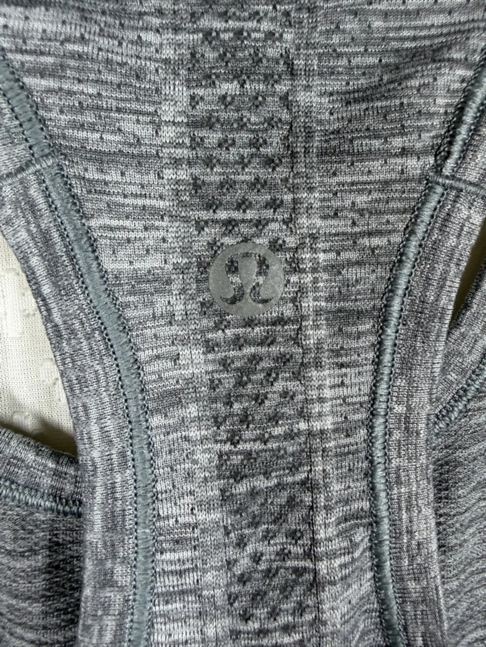 Lululemon Grey Space Dye Racerback Tank‎ Top